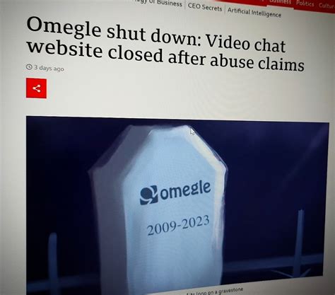 omegld|Omegle shut down: Video chat website closed after abuse claims